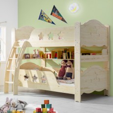 (한정수량특가/익일배송) 앤디분리형원목이층침대프레임(매트리스업그레이드)