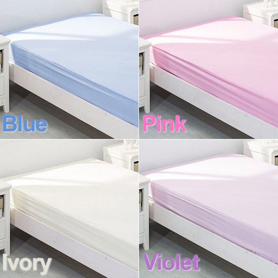 솔리드홑겹매트리스커버