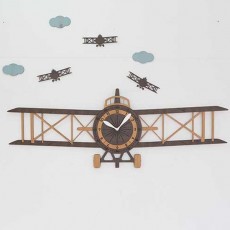 프로펠러비행기벽시계