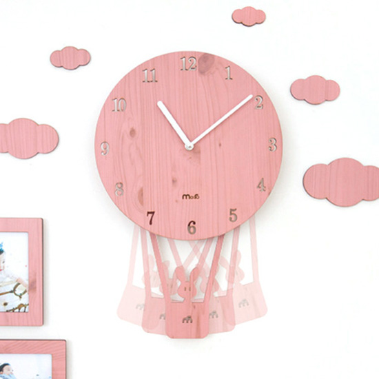 스카이풍선벽시계