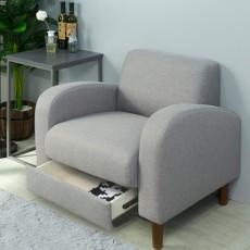 (익일배송) 보노멀티수납1인용쇼파의자