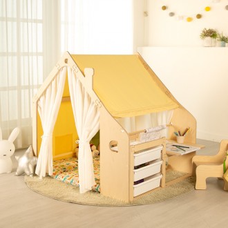 엔젤플레이하우스수납미술책상형(사은품:매직롤스케치북증정)