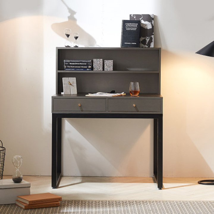 메탈그레이서랍책상900