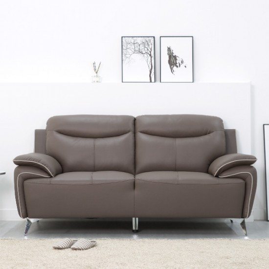 (3만원즉시할인/익일배송) 루쏘천연면피가죽3인용쇼파