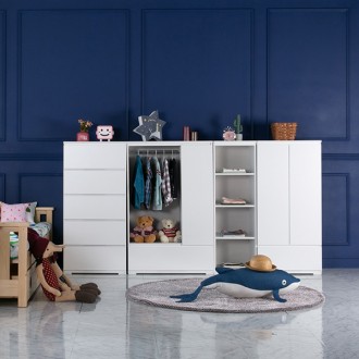 (한정수량) 에보니아 레이 토들러 키즈옷장 수납장 모음전 무료설치