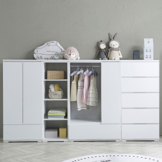 (한정수량) 에보니아 레이 토들러 키즈옷장 수납장 모음전 무료설치