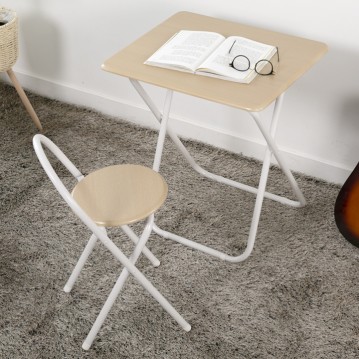 (익일배송) 크로스폴딩테이블의자세트