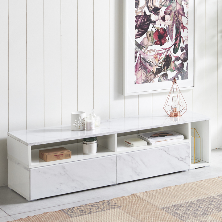 (착불) 라파엘확장형거실장세트