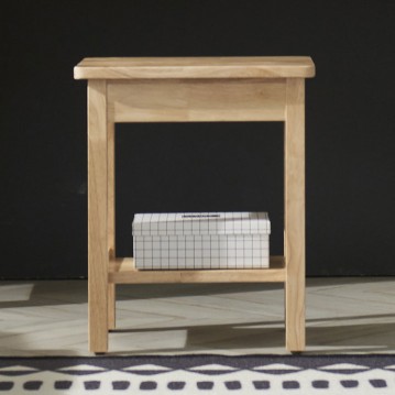 (착불) 그로브고무나무화장대원목의자