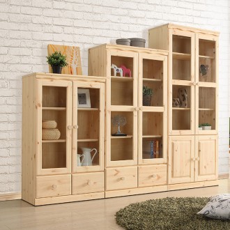 헤일리레드파인원목장식장(1200/1500/1800)