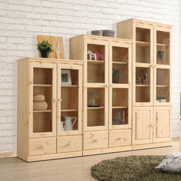 헤일리레드파인원목장식장(1200/1500/1800)