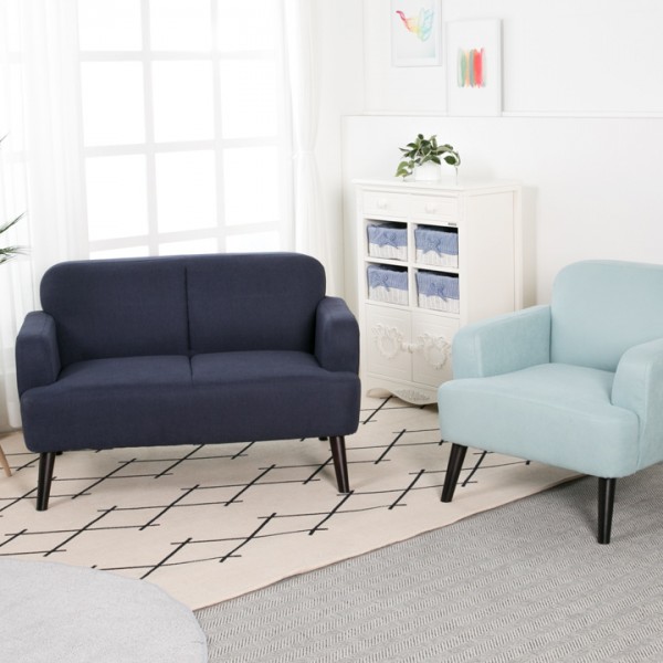 (익일배송) 인디카1인/2인용쇼파(패브릭/인조가죽)