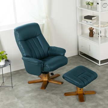 (익일배송) 데일리회전리클라이너1인용의자(스툴포함)