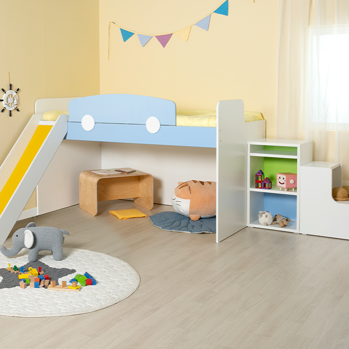 (착불) 플레이벙커침대프레임(EB2102)