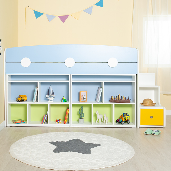 (착불) 플레이벙커침대프레임(EB2201)