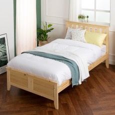 (익일배송/한정수량) 루이스원목침대프레임(슈퍼싱글)