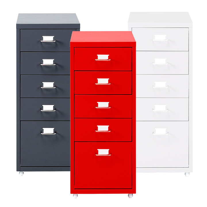 (택배배송) 빌드5단철제하이서랍장