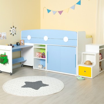 (착불) 플레이벙커침대프레임(EB2206)