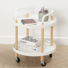 (한정수량특가/택배배송) 카더라운드2단트롤리