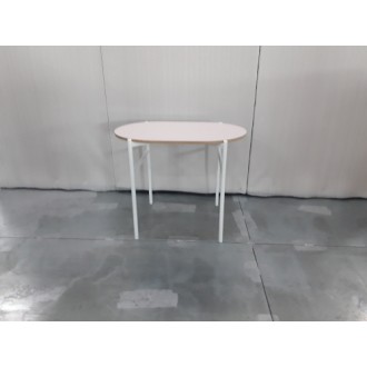 [샘플상품_A등급] 201214-14(IC) 자작나무핑크+화이트테이블 가로900*깊이600*높이730