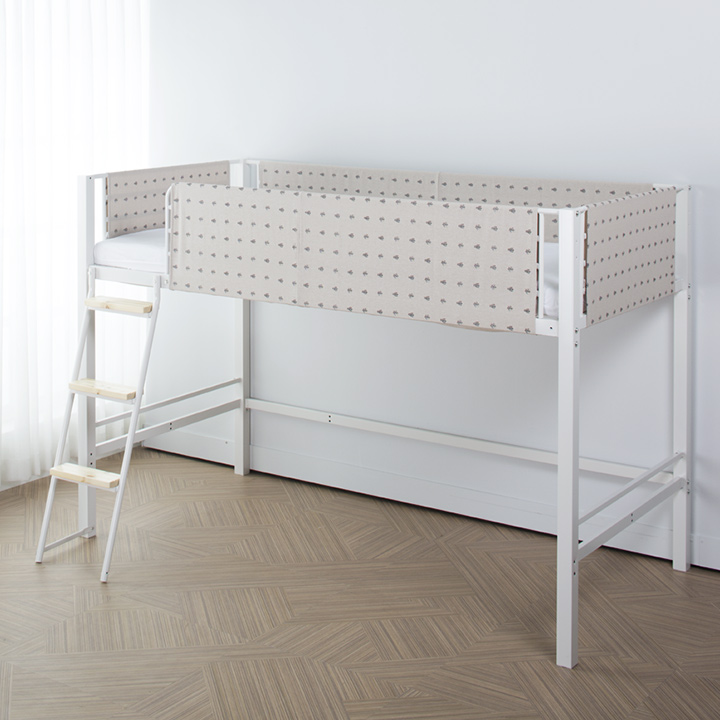 철제침대가드커버(협커버2장+풋커버2장)