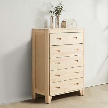 (착불) 에셔뉴송원목6단서랍장