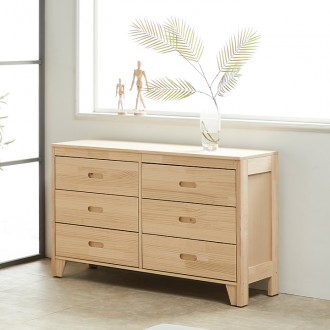 (착불) 에셔뉴송원목와이드3단서랍장