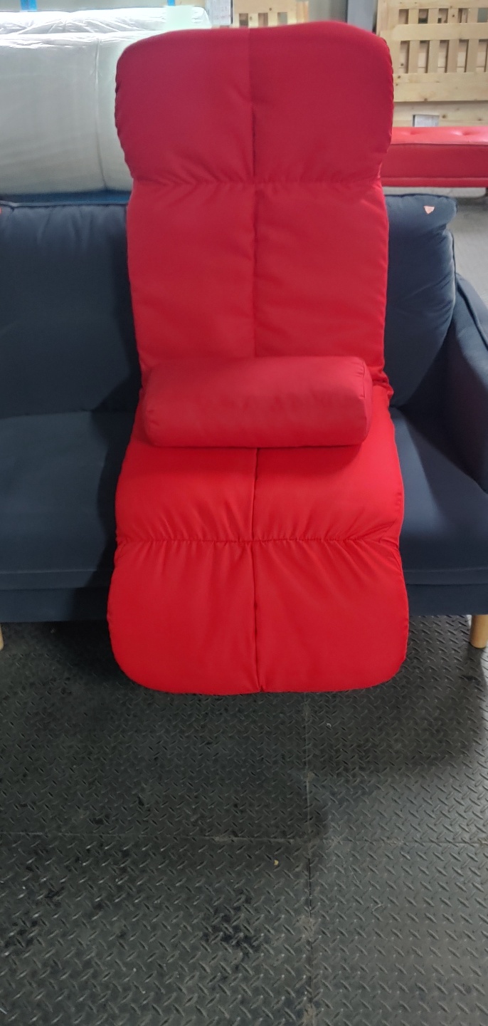 [B등급] 210126-12(OP-2) 프리미엄 좌식 소파의자_레드