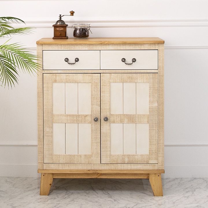 로망스원목장식장