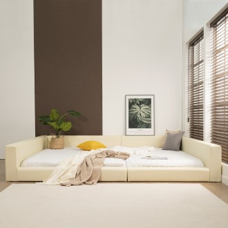 (착불)버드패밀리형침대코지형(퀸+퀸)(일반형/LED형)