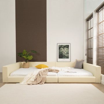 (착불)버드패밀리형침대코지형(퀸+퀸)(일반형/LED형)