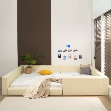 (착불)버드패밀리형침대둥지형(퀸+퀸)(일반형/LED형)