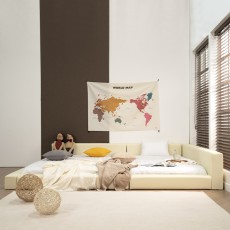 (착불)버드패밀리형침대가드형(슈퍼싱글+슈퍼싱글)(일반형/LED형)