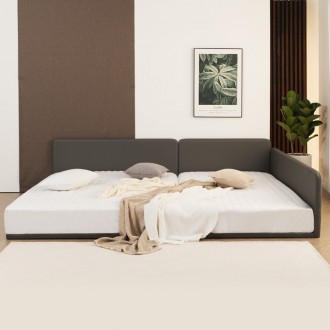 (착불)홀릭높이조절슬림패밀리침대