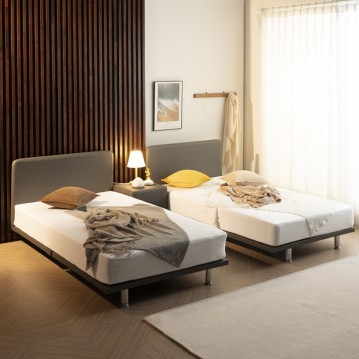 (착불)홀릭슬림트윈침대(SS+SS+협탁)