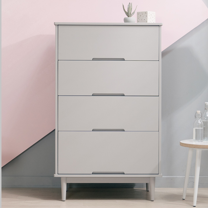 슈가올원목4단서랍장