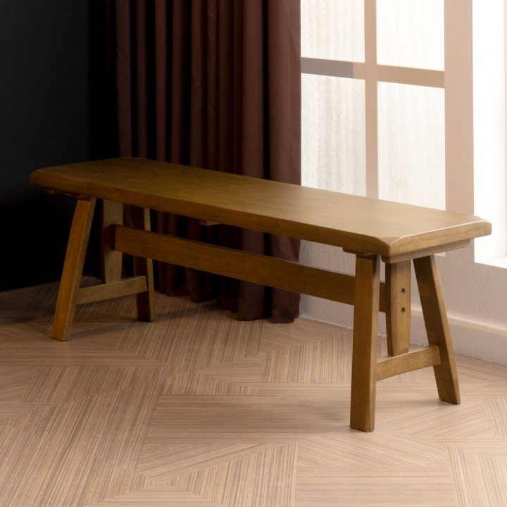 빈티지원목벤치의자