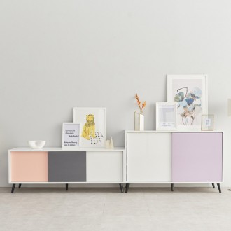 (착불) 비비드슬라이딩거실장(1200)