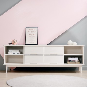 슈가올원목다용도서랍장