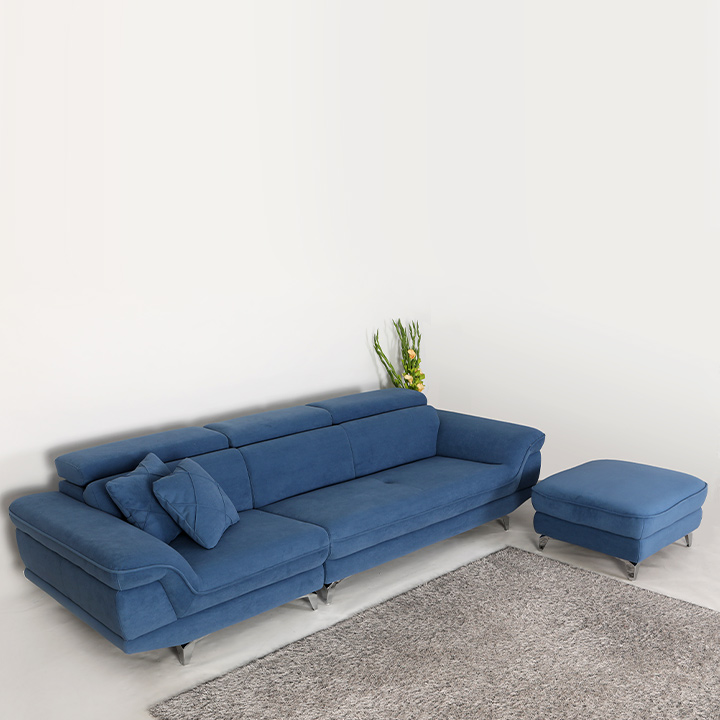 (착불) 에이바패브릭4인용쇼파