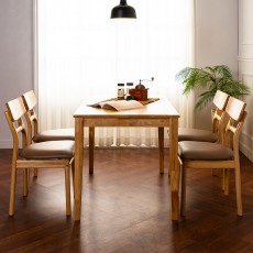 시온고무나무원목4인용식탁테이블