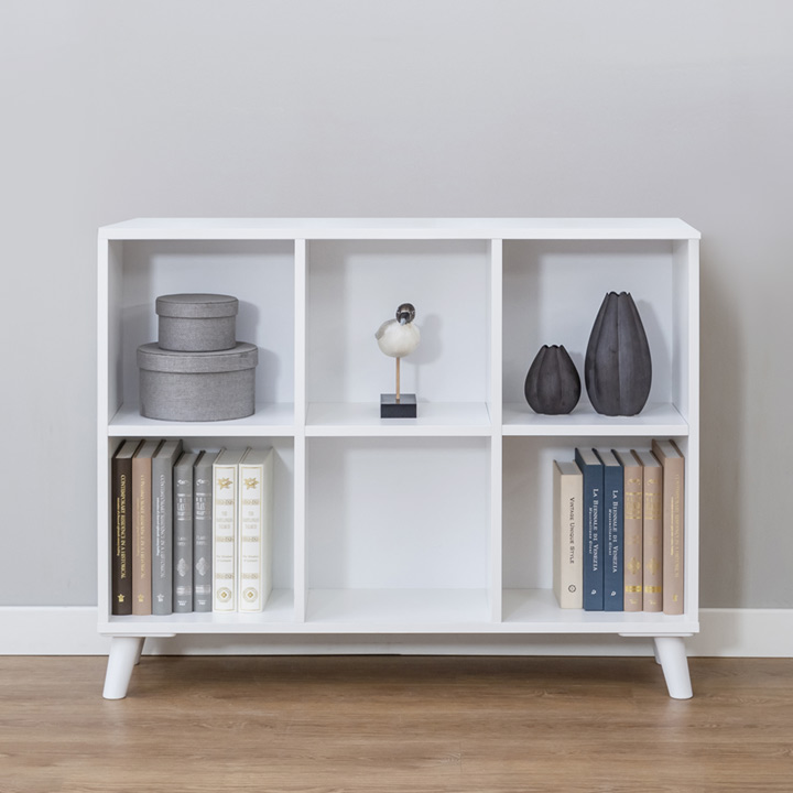 (착불) 애나6칸책장(가로형/세로형)