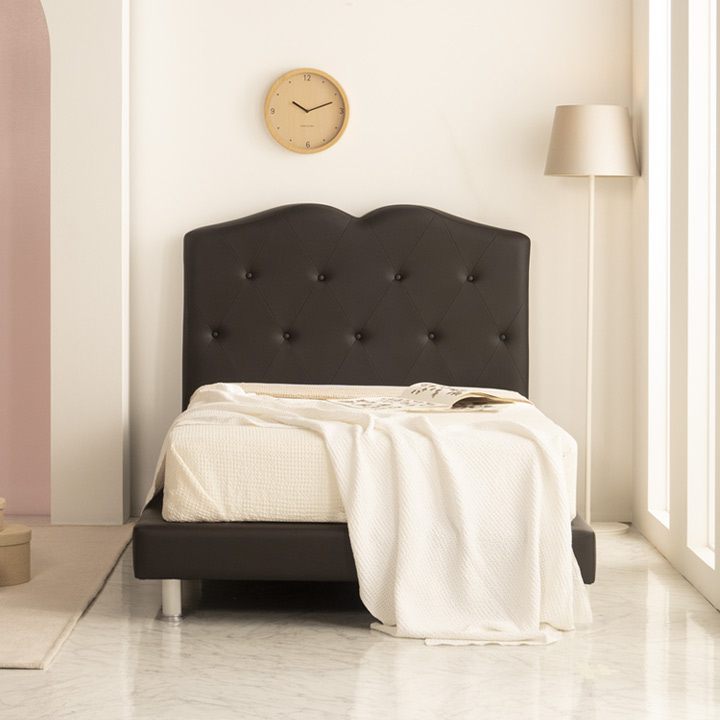 (착불) 시모네인조가죽침대(SS/Q)