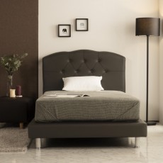 (착불) 마티아인조가죽침대(SS/Q)