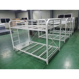 [B등급] 210910-18 라이프 철제메탈 이층침대_슈퍼싱글_화이트