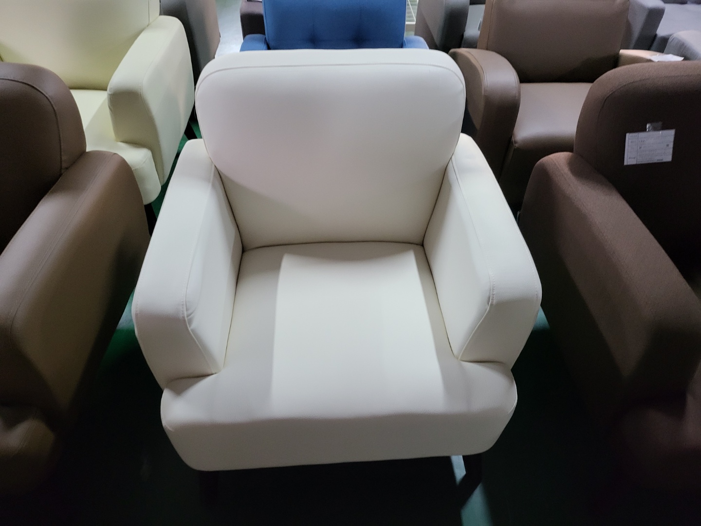 [B등급] 211018-20 칸나1인_인조가죽_아이보리