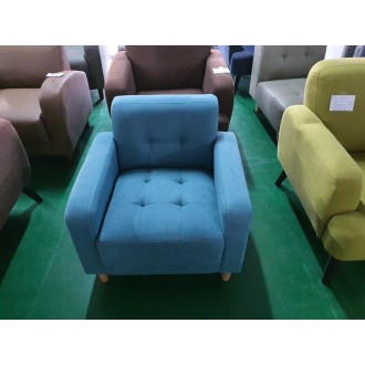 [B등급] 211019-4 루비1인소파_패브릭_아쿠아블루