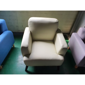 [B등급] 211019-6 칸나1인소파_인조가죽_아이보리