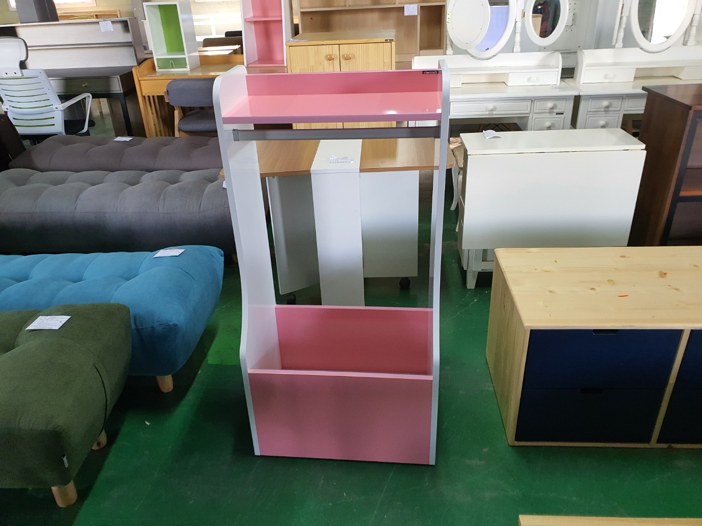 [B등급] 211020-7 레이토이박스옷장_핑크