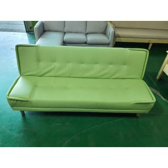 [B등급] 211025-10 밀란소파베드_인조가죽_그린